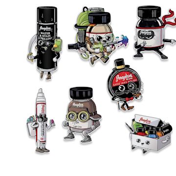 Open in modal - Angelus Sticker Pack - AlexMDC #2, Set of 7