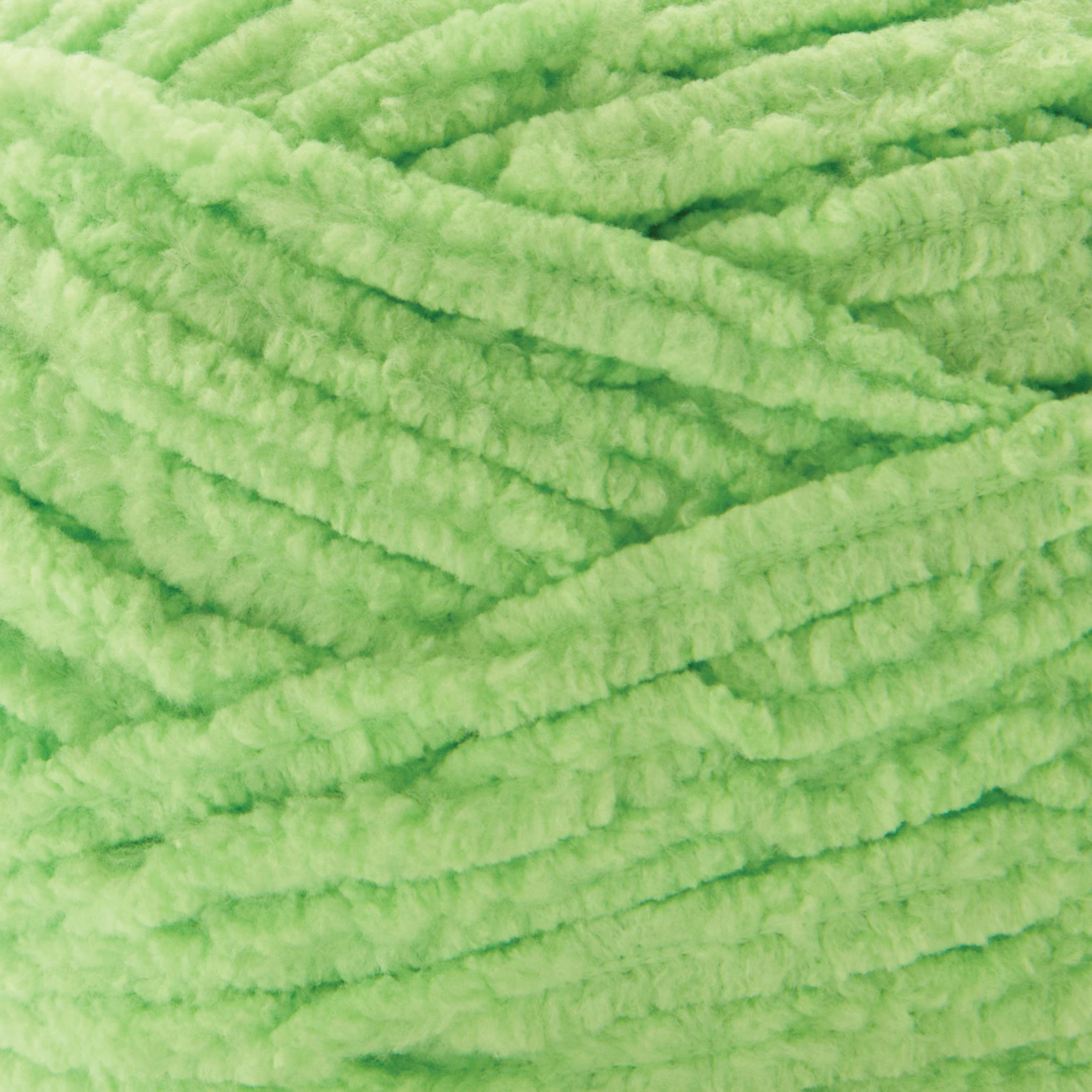 Premier Yarn Basix Chenille Brights Yarn - Kiwi