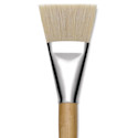 Blick Mega Natural Bristle Brush - Mega Flat, Short Handle, Size 40