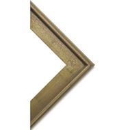 Blick Simplon Frame, 3-1/4”-9” x 12” x ½”, Gold Leaf Crackle