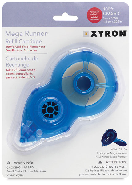 Xyron Refill Cartridge for Mega Runner - 1/2 x 100 ft