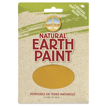 Open in modal - Natural Earth Paint Tempera Paint Powder - Yellow (Yellow Ochre), 3 oz