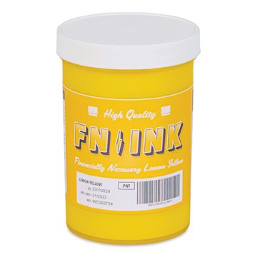 Open in modal - FN Ink Plastisol Screen Printing Ink - Lemon Yellow, Pint