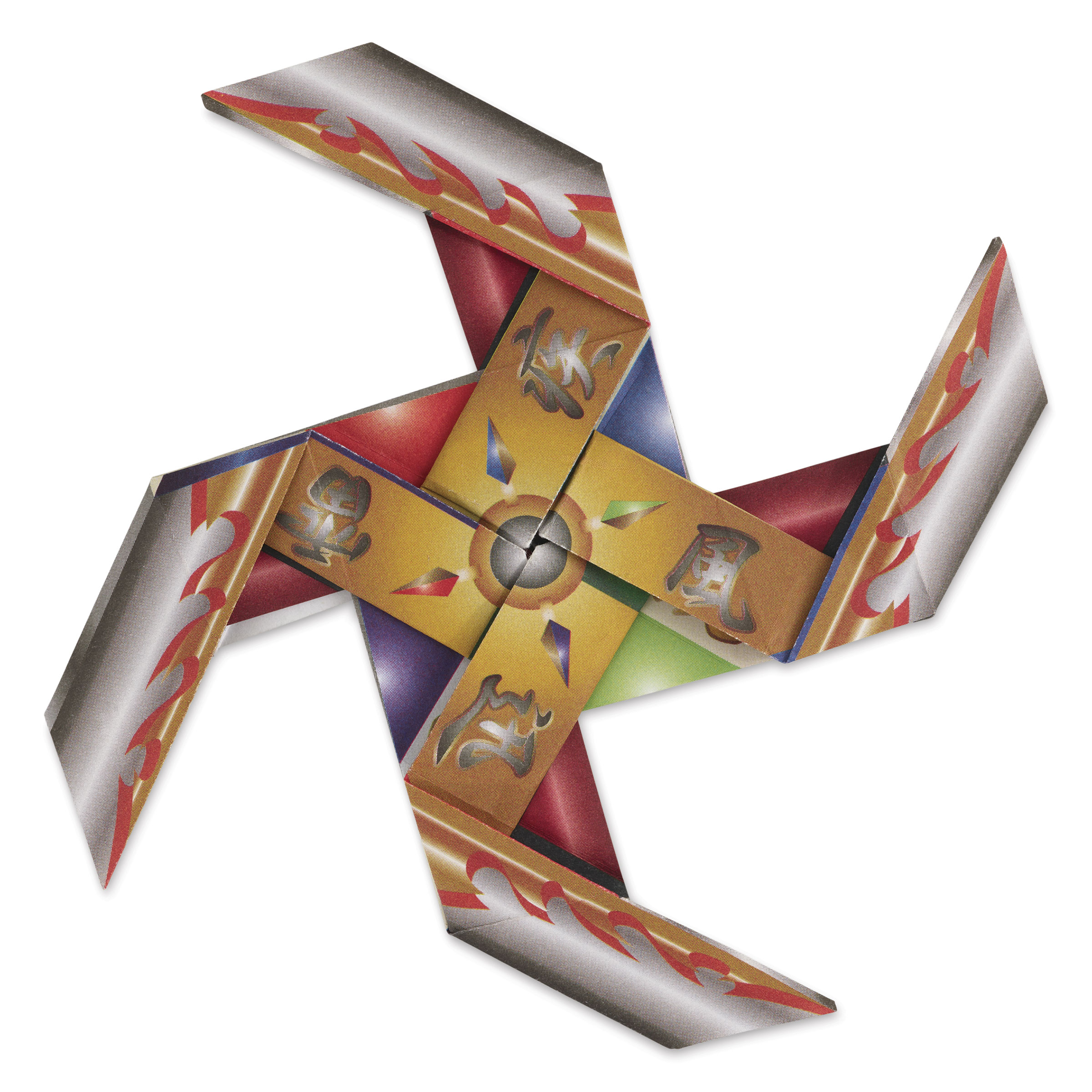 Aitoh Ninja Spinners Origami Kit - 5-7/8