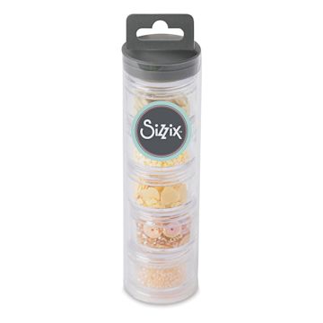 Open in modal - Sizzix Sequins and Beads - Limoncello - front of packaging