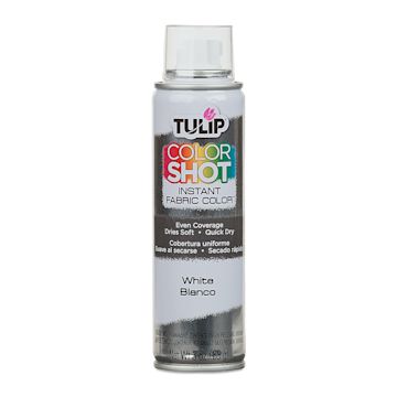 Open in modal - Tulip ColorShot Instant Fabric Color Spray - White