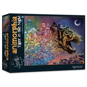 Animorphia Tiger in the Night 1,000 Piece Puzzle, Box