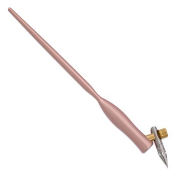 Open in modal - Tom's Studio Flourish Oblique Calligraphy Dip Pen - Rose Gold