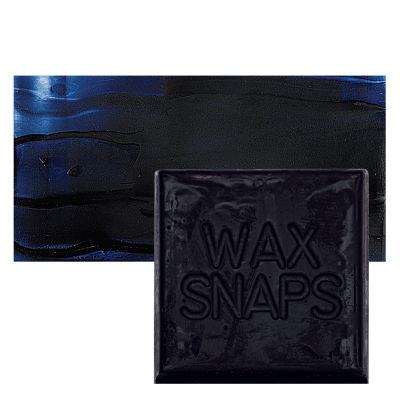 Enkaustikos Wax Snaps Encaustic Paints - Anthraquinone Blue, 40 ml cake