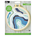 Bucilla Stamped Full Coverage Embroidery Kit - Geode