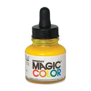 Magic Color Liquid Acrylic Ink - 28 ml, Process Yellow