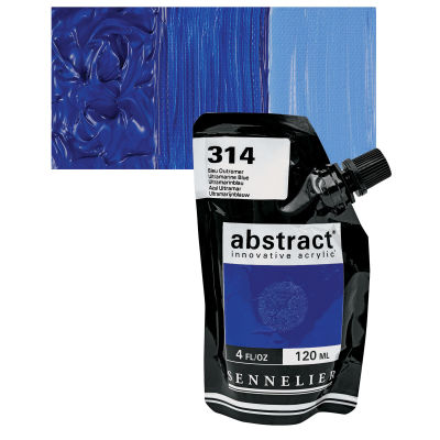 Sennelier Abstract Acrylic - Ultramarine Blue, 120 ml pouch