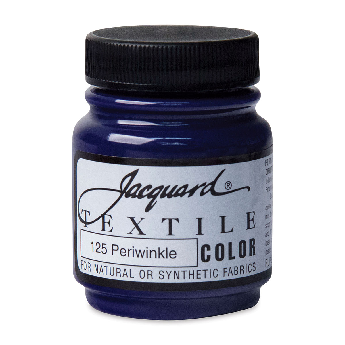 Jacquard Textile Color Fabric Paint 8oz - Periwinkle