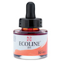 Ecoline Liquid Watercolor with Dropper - Vermilion, jar