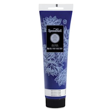 Open in modal - Speedball Water-Soluble Block Printing Ink - Process Cyan, 5 oz