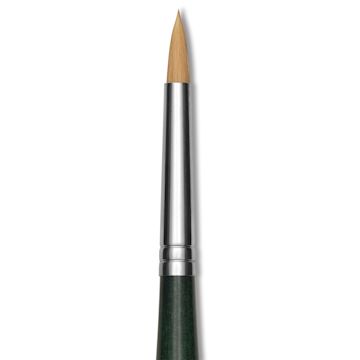 Open in modal - Da Vinci Nova Synthetic Brush - Retouch, Short Handle, Size 8, close-up