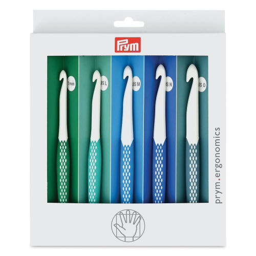 Prym Ergonomics Crochet Hook Sets - Large, Set of 5