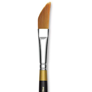 Open in modal - Kingart Original Gold Brush - Closeup of Dagger Style Brush