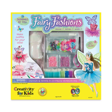 Creativity for Kids Fairy Fashions Kit - Front of package