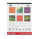 Grafix Dura-Lar Clear Acetate Alternative - 9" x 12" x .003", Pad, 25 Sheets