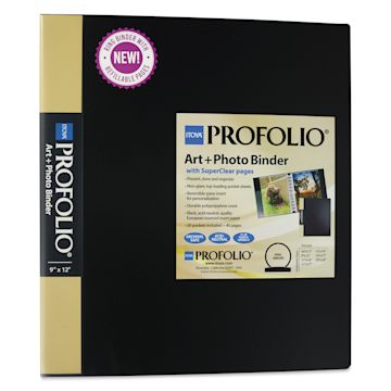 Open in modal - Itoya Art + Photo Binder - 9" x 12", 20 Pages, front cover