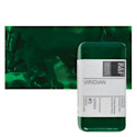 R&F Encaustic Paint Block - Viridian, 40 ml block