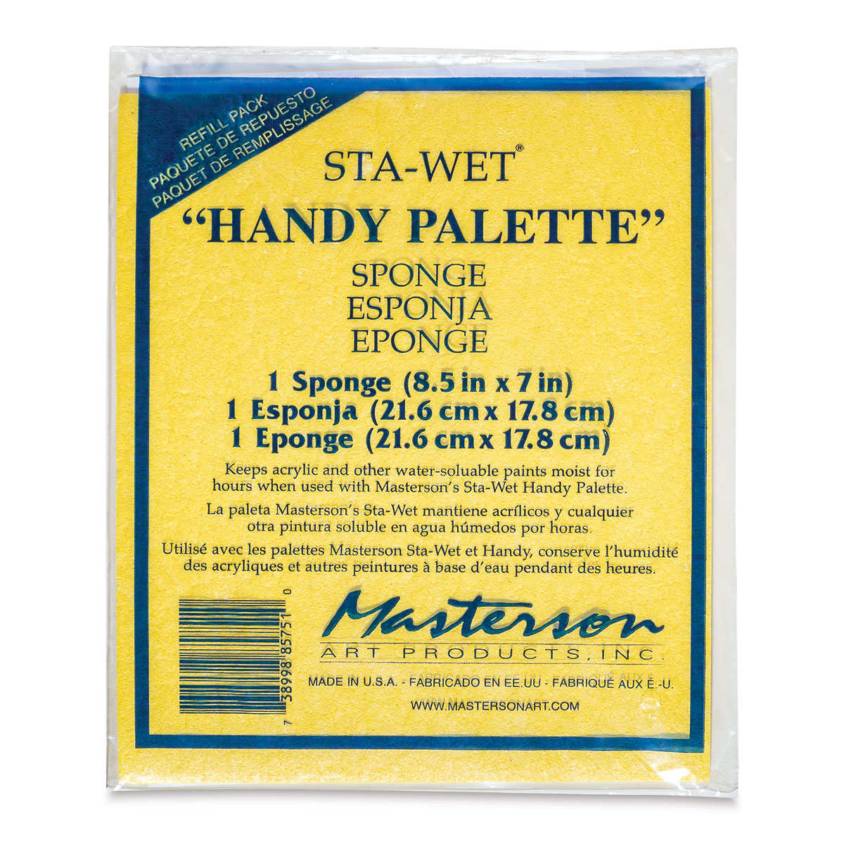 Masterson Stay-Wet Handy Acrylic Film Refill - Brushes and More