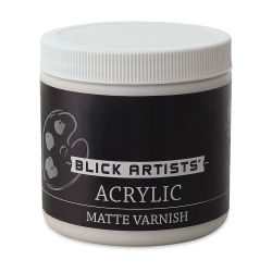 Blick Artists Acrylic Medium - Blick Artists' Acrylic Matte Varnish, 16 oz