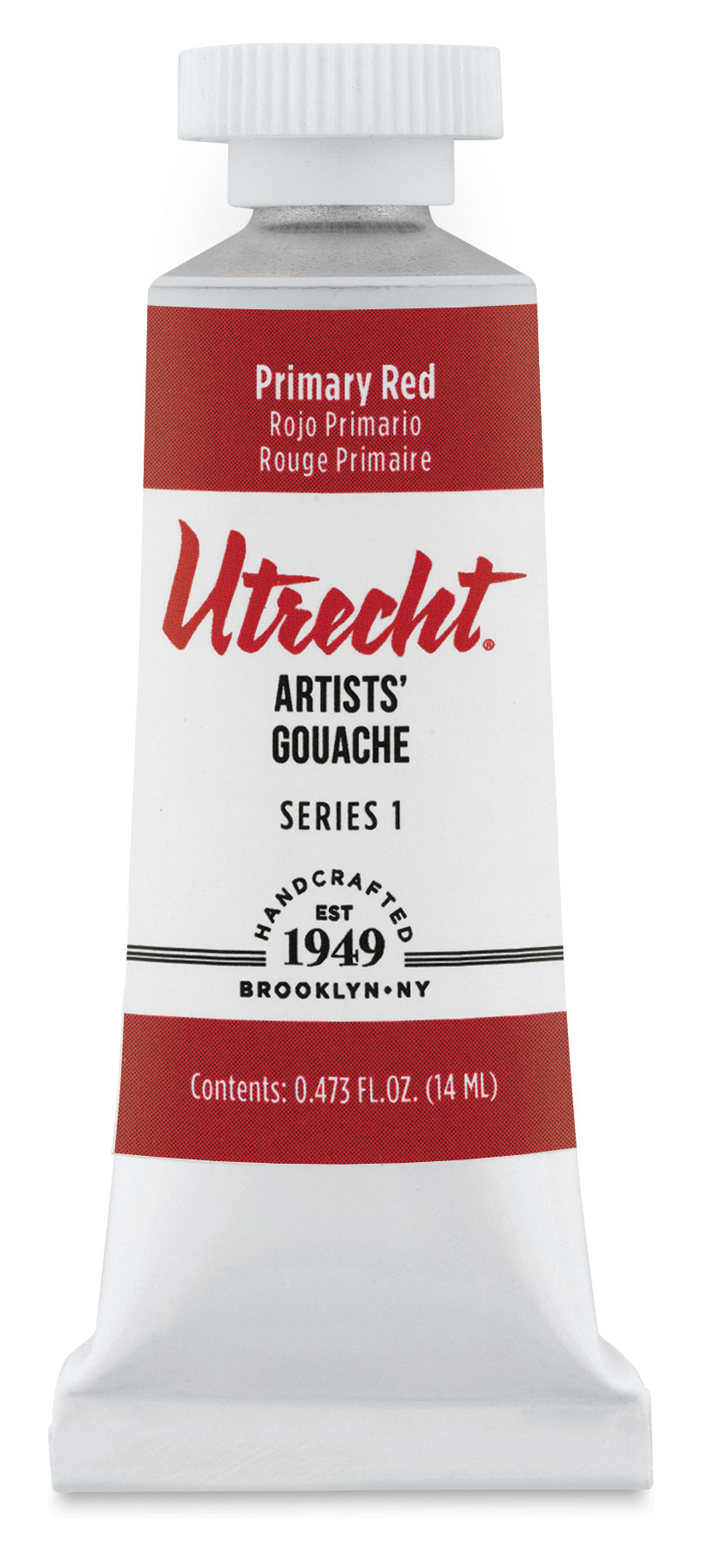 Utrecht Artists' Gouache - Alizarin Crimson, 14 ml tube