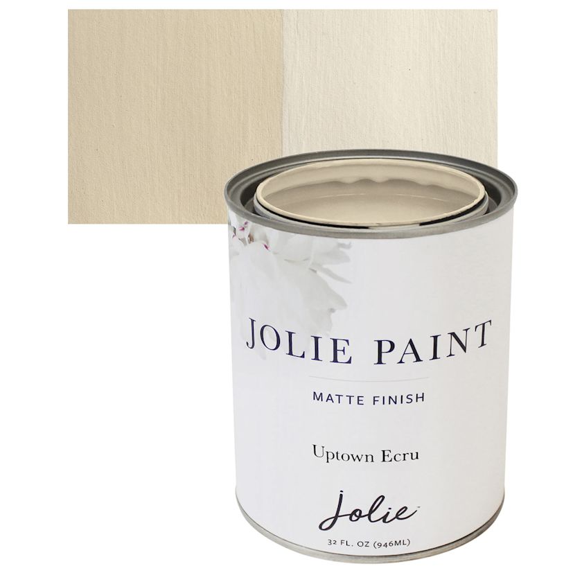 Jolie Matte Finish Paint Uptown Ecru, Quart BLICK Art Materials