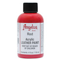 Angelus Acrylic Leather Paint - Red, 4 oz