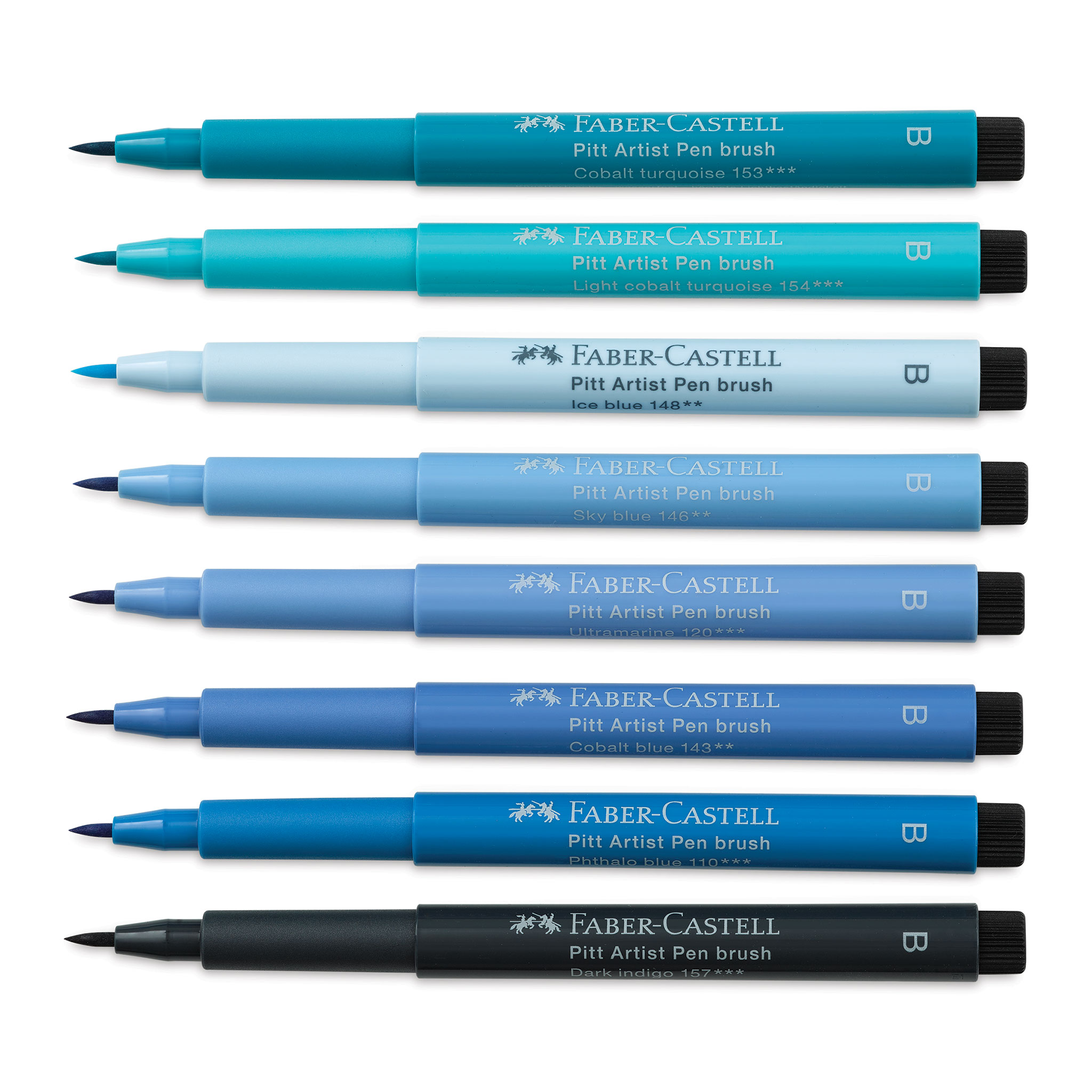 Faber Castell : Pitt : Artist Pen : Metallic Blue