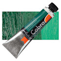 Cobra Artist Water Mixable Oil Paint - Permanent Green Deep, 40 ml tube
