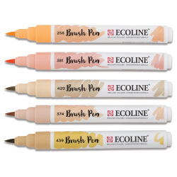 Royal Ecoline Brush Marker Set - Beige/Pink Hues, Set of 5| Supplies