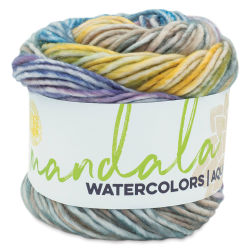 Lion Brand Mandala Watercolors Yarn - Wild Pansy, 164 yards