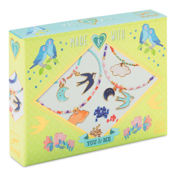 Djeco You & Me Bead Jewelry Kit - Sky Multi-Wrap front of packaging