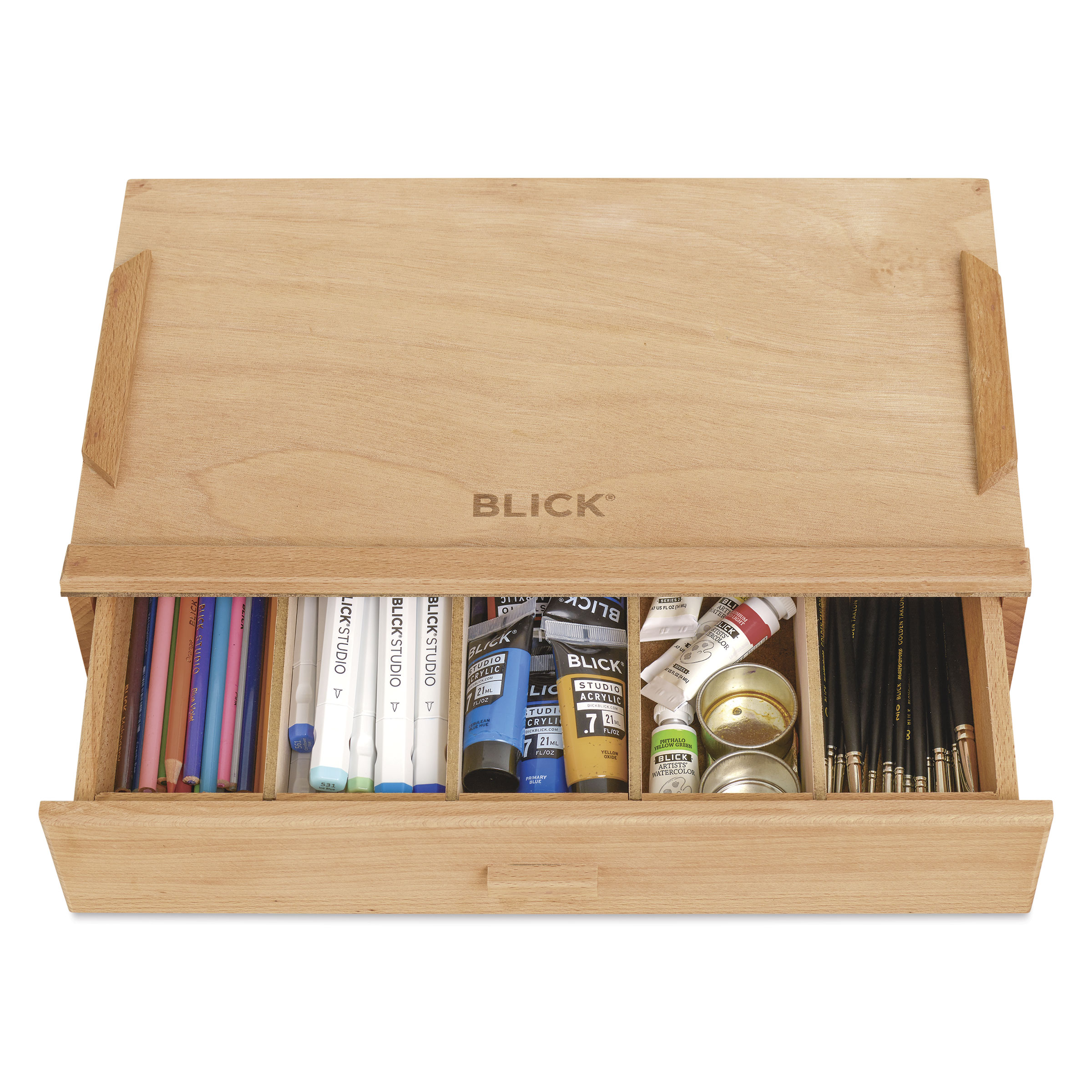 Blick Wooden Box Storage System - 1 Drawer | BLICK Art Materials