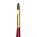 Blick Master Synthetic Kolinsky Brush - Long Handle, Flat, Size 6