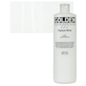 Golden Fluid Acrylics - Titanium White, 16 oz bottle