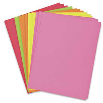 Open in modal - Pacon Card Stock - Hyper Colors, Pkg of 100 Sheets