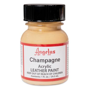 Open in modal - Angelus Acrylic Leather Paint - Champagne, 1 oz