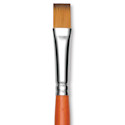 Raphael Golden Kaerell Brush - Flat, Short Handle, Size 10