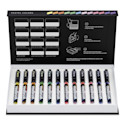 Karin Realbrush Pigment Markers - Pastel Colors, Set of 12