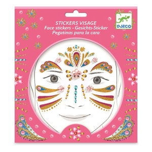 Djeco Face Stickers - Gold Princess