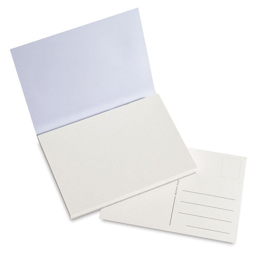 Blank Watercolor Cards with Envelopes NOT FOLDED - 30 Pack : 30 Postca