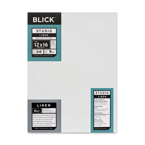 Blick Studio Cotton Canvas Panels - 11 x 14, Pkg of 5
