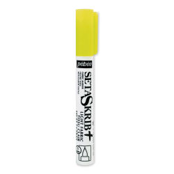 Pebeo Setaskrib Marker - Fluorescent Yellow, Marker