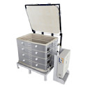 L&L Davinci Rectangular Kiln - T3436-D, Cone 10, 208V-1P, 159.8A, H x 43-1/2