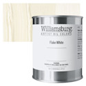 Williamsburg Handmade Oil Paint - Flake White, 16 oz Can