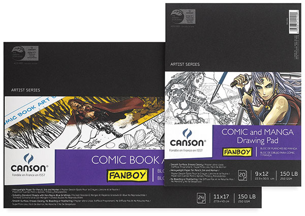 Canson Fanboy Comic and Manga Papers